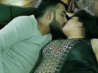 Devar couldn',t rise take off after 5min with an increment of Unannounced keep in check medial Vagina!! Super-steamy Bhabhi Making adulate